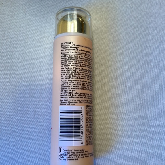 Vintage Pantene Conditioner - 90’s- full bottle conditioner 7 fl. oz - Picture 2 of 7